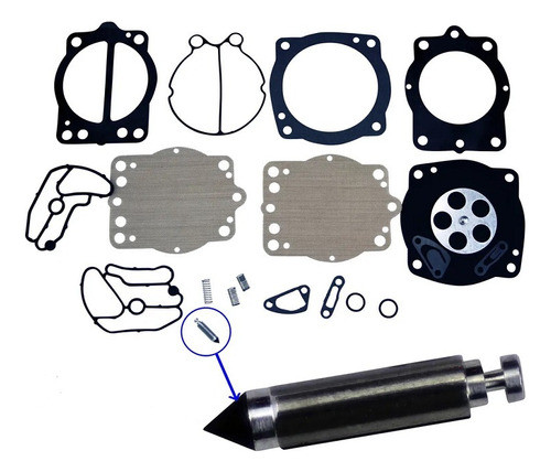 Kit Reparacion Carburador Keihin Kawasaki Aguja Cdk-ii 38/44 0