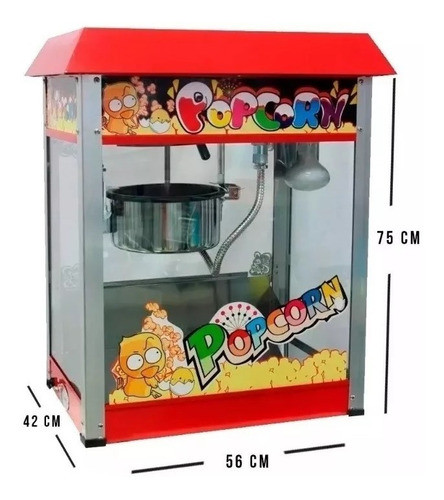 Maquina De Pop Corn Profesional / Popera Para Emprendimiento 0