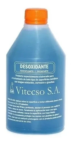 Desoxidante Fosfatizante Y Decapante 1 Lt. Vitecso - Iacono 0