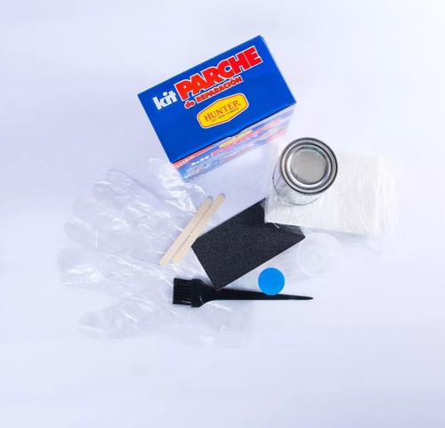 Kit Parche Hunter Fibra De Vidrio Reparación | 250cc 1
