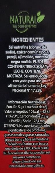 Ahumada Y Pimienta X 250 Gr- Fuegos & Sabores 1 Ahumada Y Pimienta X 250 Gr- Fuegos & Sabores 1