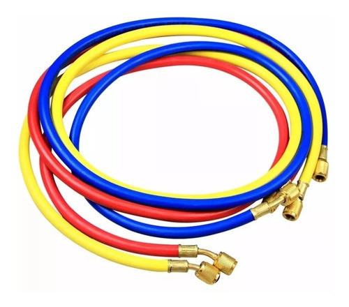 Conjunto Mangueira Manifold Ar Split R22 R134 R404 R12 1,80m 0