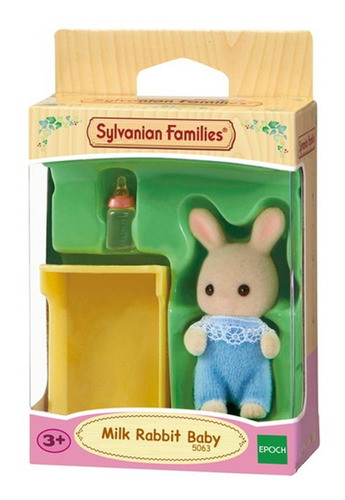 Sylvanian Families Conejo Bebé + Biberon Coleccionable Febo 0