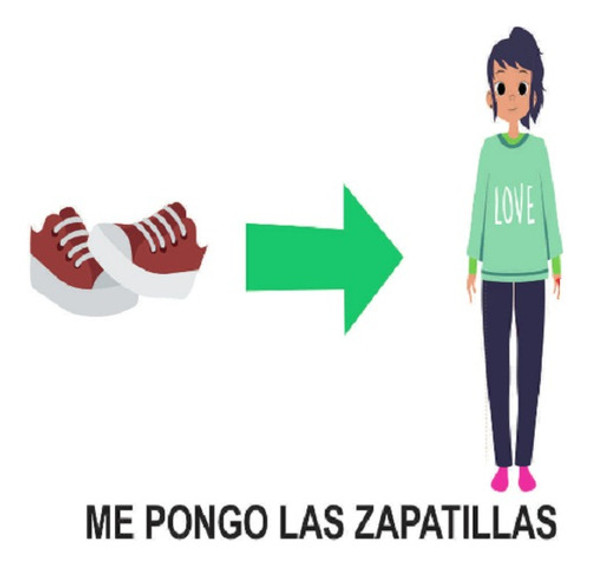 Pictogramas   Me Visto  : Rutina Para Vestirse Cea 1