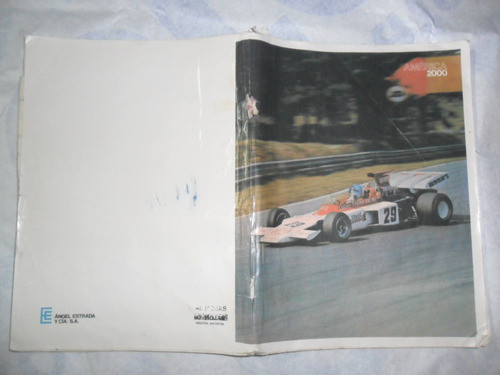 Cuaderno Escolar America 2000 Formula 1 Lucky Strike Racing 0