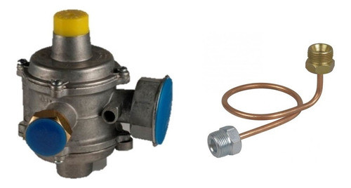 Regulador Gas Natural 12 Metros+ Flexible Conexion Canplas 0