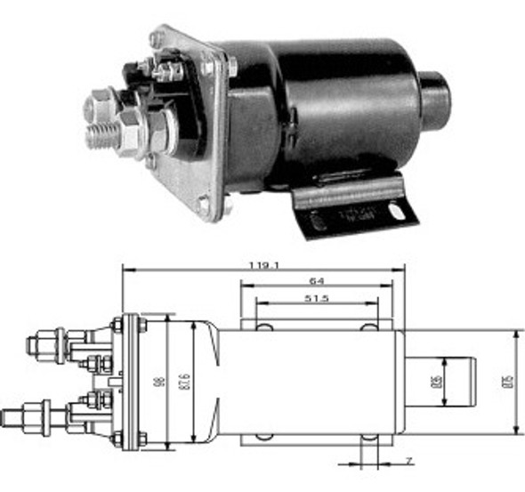 Automatico Arr - 12v Automatico Delco 40mt =ss.50 0