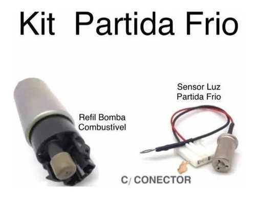 Kit Bomba + Sensor Da Luz Partida Frio Honda Fit Civic City 0