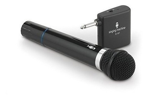 Singing Machine Smm-107 Karaoke Microfono Inalambrico (negro 1