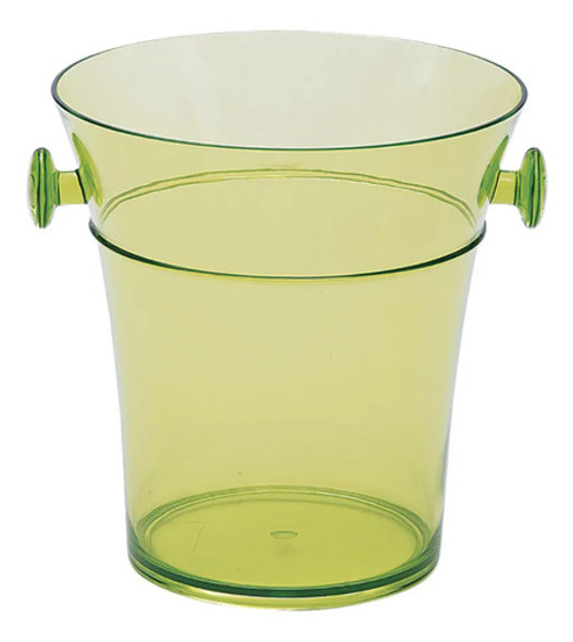 Balde De Gelo Para Bebidas Em Acrílico Cor Verde Sa0031d Btc 0