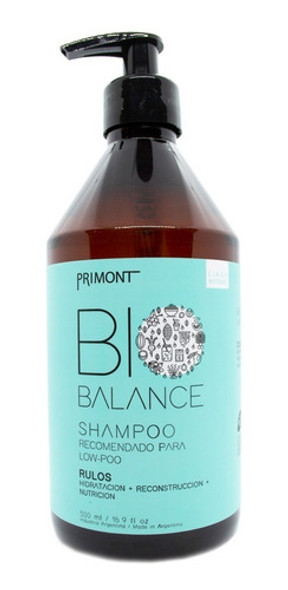 Primont Bio Shampoo Acondicionador Máscara Crema Vegano Rulo 1