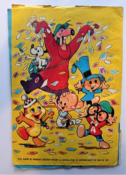 Álbum De Figuritas Calculín - Gran Álbum De Figuritas 1 Álbum De Figuritas Calculín - Gran Álbum De Figuritas 1