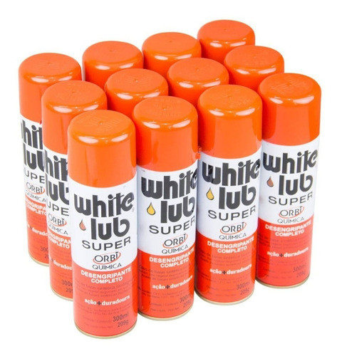 Óleo Anti Ferrugem White Lub Orbi 300ml Cx 12 Un 0
