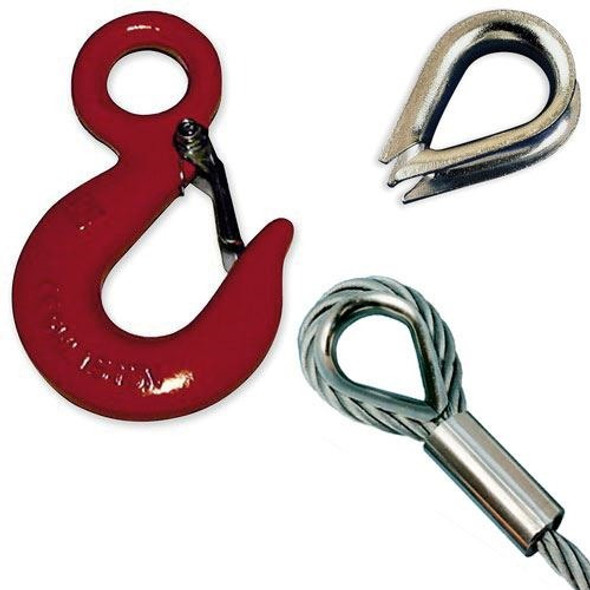 Gancho Garra 2t +talvrit+disp.seguridad+punta Cable 0