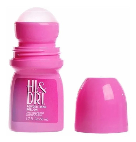 Hi & Dri Powder Fresh Desodorante Rosa 50ml Kit 3 Unidades 1