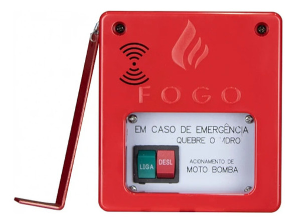 Acionador De Bomba Com Botão Liga/desliga Segurimax - 28961 0