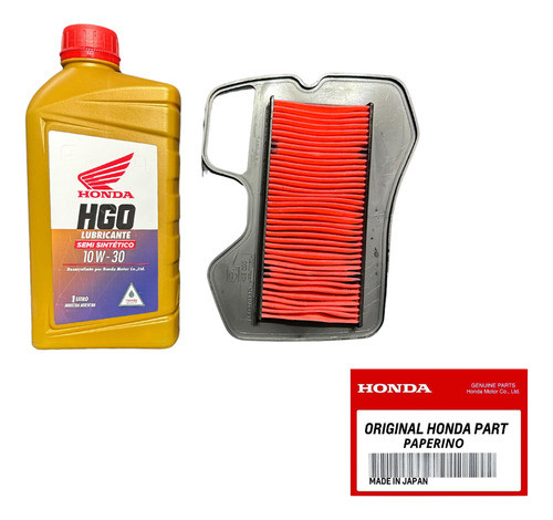 Kit Service Orig Honda Wave 110 Semi-sinté + Filtro Paperino 1