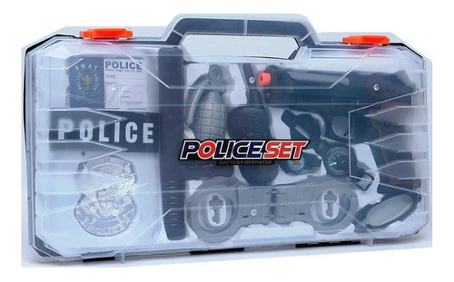 Valija Deluxe Set De Policía Con Accesorios - Lanús 0