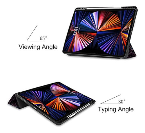 Dongke Case Para Ip Ad Pro 12,9 Pulgadas 5.ª Generación, [po 1