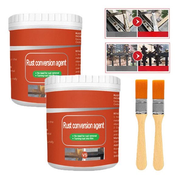 Kit De Remoção De Ferrugem E Ferrugem De 2 Unidades Para Tin 0