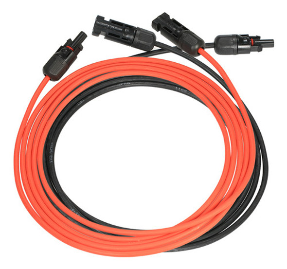 Cabo De Extensão: Conector Macho Com Cabo Vermelho+cabo Sola 0