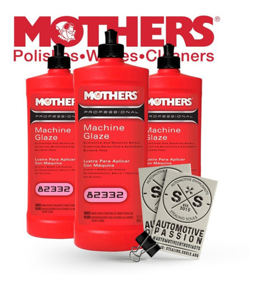 Mothers | Pro Machine Glaze | Paso 2 | Abrillantador | 1 Ltr 1 Mothers | Pro Machine Glaze | Paso 2 | Abrillantador | 1 Ltr 1