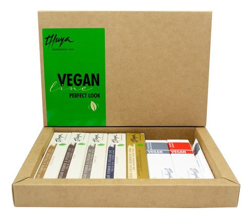 Kit De Pestañas Vegano Perfect Look Thuya Profesional Line 1
