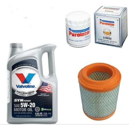 Kit De Filtros Y Aceite 5w20 Sintetico Jeep Compass 2012+ 0