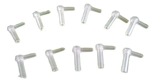 10 Coditos Pasticos Para Mangueras Sistemas Continuos 0