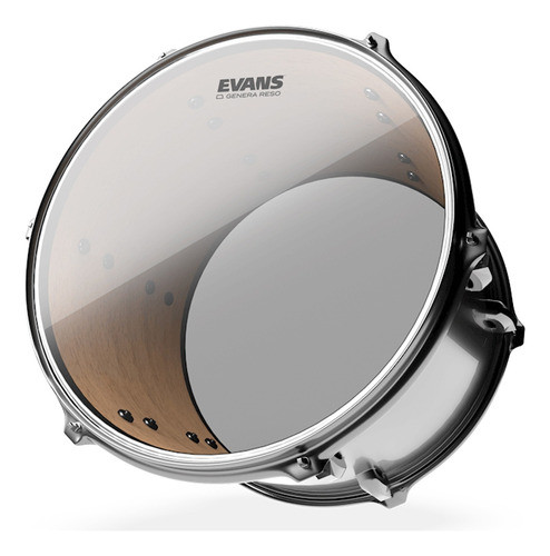 Parche Para Tom De Bateria Evans 10 Genera Clear Resonante 1
