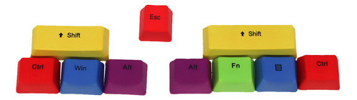 Teclado Mecânico Keycap Decorate 0