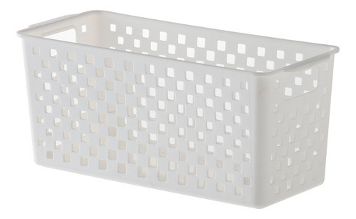 Kit 3 Cesto Organizador Multiuso Quadratta 27x12x12 Cm 1