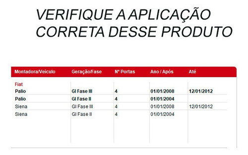 Limitador Porta Traseira Fiat Palio Siena 2008 A 2012 1