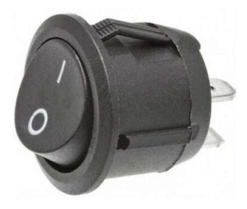 50 Pçs Chave Gangorra Kcd1-106 Preto 2t Queima De Estoque 1