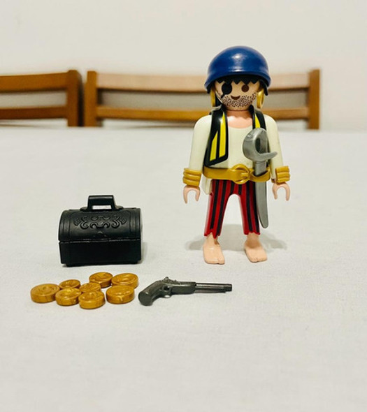 Playmobil Pirata Com Tesouro 1