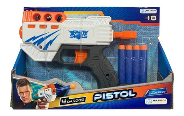 Lançador De Dardos X-target Pistol Com 4 Dardos - Br1457 1
