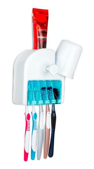 Dispensador De Pasta Y Porta Cepillo Para 5 Dental Desdeasia 1 Dispensador De Pasta Y Porta Cepillo Para 5 Dental Desdeasia 1