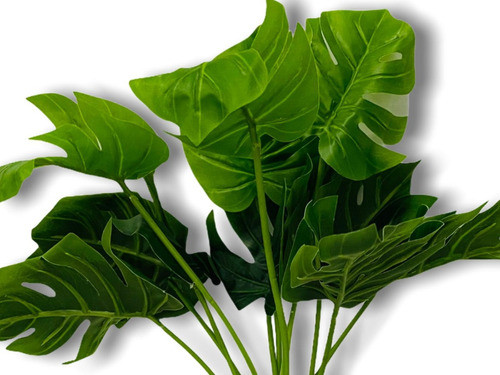 Hoja Artificial Palma Abanico - Alta Calidad Decorativa 45cm 0