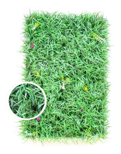 Jardin Vertical Artificial X15u Cesped Muro Verde 40x60 Cm 0