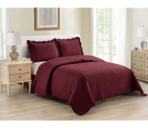 Better Home Style 3 Piezas De Lujo Con Diseño Floral En Reli 0