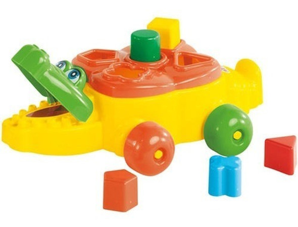 Cocodrilo Con Encastres Didactico Arrastre Calesita 0703 0 Cocodrilo Con Encastres Didactico Arrastre Calesita 0703 0