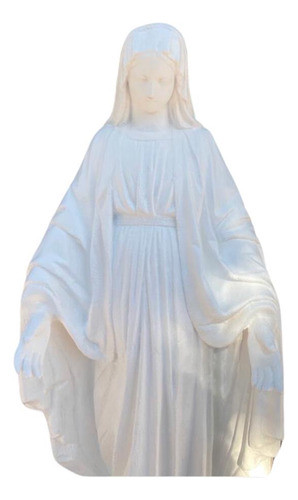Virgen Medalla Milagrosa, Cemento, 85cm, Estatua De Jardin 0