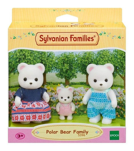 Sylvanian Families Familia Oso Polar 5396 Febo 0