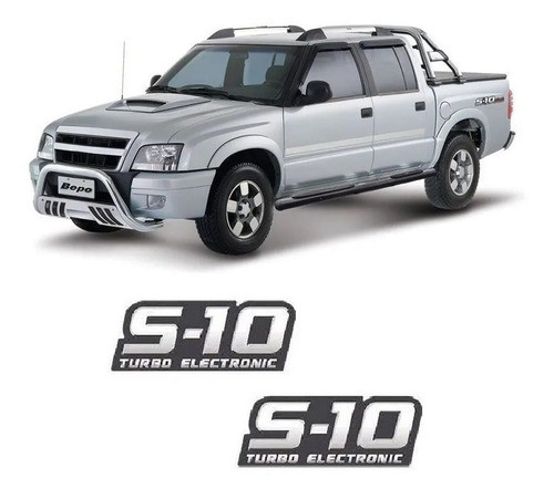 Calcomanias  S10 Turbo Electronic Por Unidad Calco Caja 0