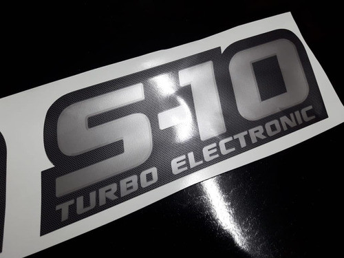 Calcomanias  S10 Turbo Electronic Por Unidad Calco Caja 1