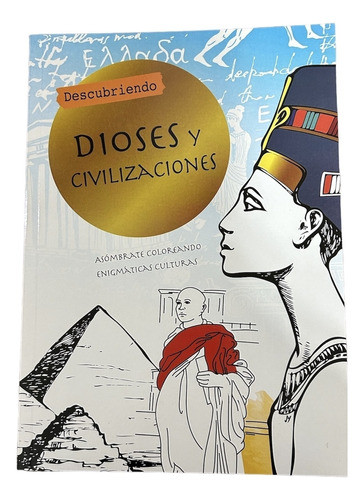 Libro Para Pintar Splash - Dioses Y Civilizaciones 0