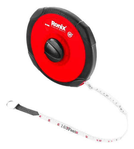 Cinta Métrica De Fibra Ronix 50mts Rh-9808 H Y T 0