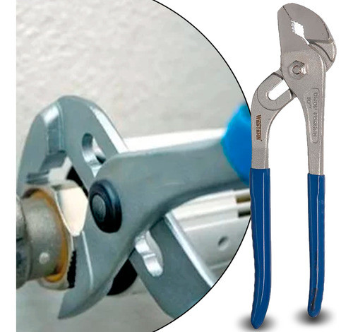 Alicate Bomba D'agua 10 Pol Bico Papagaio Cano Ajustável 1