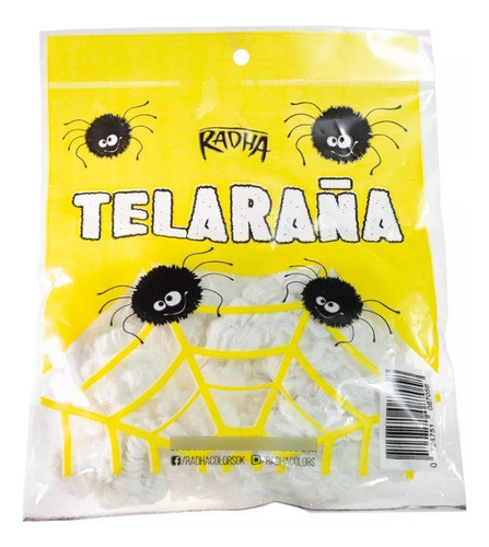 Telaraña - Tela De Araña Halloween Decoración X50 Unidades 0