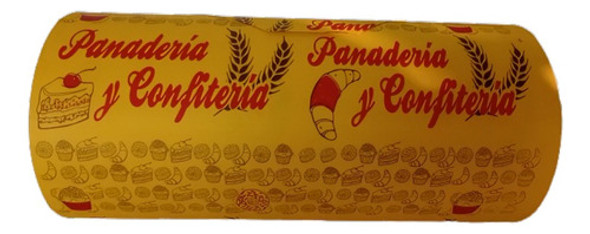 Bobina Rollo Empaque 40 Cm Panaderia Amarillo 0